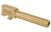 CMC Triggers 75524 Match Precision  Compatible w Glock 19 Gen34 9mm Luger 4.01 Bronze Bead Blasted Satin DLC Stainless Steel Fluted Match Grade Barrel UPC: 859464006475