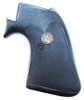 Pachmayr 03163 Presentation Grip Checkered Black Rubber for Ruger Super Blackhawk with Square Trigger Guard UPC: 034337031635