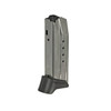 Ruger 90618 American Pistol  12rd Magazine Fits Ruger American Pistol Compact 9mm Luger Nickel Flush Floor Plate UPC: 736676906185