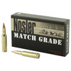 Nosler Match Grade Hyper Velocity Centerfire Ammunition, 308 Winchester, Jacketed Hollow Point, 168 Grain - 20 Cartridge Box ( 20 / 1 )