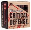 Hornady Critical Defense Subsonic Centerfire Ammunition, 45 ACP, Flex Tip eXpanding, 185 Grain - 20 Cartridge Box ( 20 / 1 )