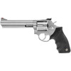 Taurus 2660069 66  38 Special P or 357 Mag 7 Shot 6 Barrel Overall Matte Finish Stainless Steel Finger Grooved Black Rubber Grip Adjustable Rear Sight UPC: 725327200185