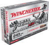 Winchester Deer Season XP Hyper Velocity Centerfire Ammunition, 243 Winchester, Extreme Point, 95 Grain - 20 Cartridge Box ( 20 / 1 )