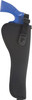 Allen 44810 Cortez  Size 10 OWB Style Black Polyester Adjustable Strap  Belt Loop Mount Type fits 78.5 Barrel MediumLarge DA Revolver Right Hand UPC: 026509448105