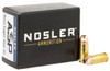Nosler ASP Standard Velocity Centerfire Ammunition, 9mm Luger, Jacketed Hollow Point, 115 Grain - 20 Cartridge Box ( 20 / 1 )