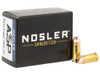 Nosler 51285 Assured Stopping Power Handgun 9mmLuger 115gr Jacketed Hollow Point 20 Per Box/20 Case