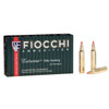 Fiocchi Extrema Hyper Velocity Centerfire Ammunition, 222 Remington, Hornady V-Max, 50 Grain - 20 Cartridge Box ( 20 / 1 )