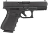 Glock PI2350201 G23 Gen3 Compact CA Compliant 40 SW 4.02 Barrel 101 Black Frame  Slide Safe Action Trigger UPC: 764503235023