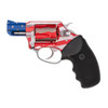 Charter Arms 23872 Undercover The Old Glory Small 38 Special 5 Shot 2 American Flag Stainless Steel Barrel  Cylinder American Flag Aluminum Frame wBlack Finger Grooved Rubber Grip Exposed Hammer UPC: 678958238723
