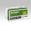 Remington UMC Standard Velocity Centerfire Ammunition, 9mm Luger, Full Metal Jacket, 115 Grain - 100 Cartridge Box ( 100 / 1 )