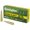 Remington Core-Lokt Hyper Velocity Centerfire Ammunition, 250-3000 Savage, Jacketed Soft Point, 100 Grain - 20 Cartridge Box ( 20 / 1 )