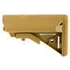 B5 Systems SOP1076 Enhanced SOPMOD Coyote Brown Synthetic for ARPlatform with MilSpec Receiver Extension Tube Not Included UPC: 814927020023