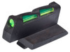 HiViz GPLW01 Ruger GP100 LiteWave Front Sight  Black  Green Interchangeable Fiber Optic UPC: 613485589023