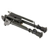 Harris Bipods LMS Swivel L Swivel Stud 913 Black SteelAluminum Notched Legs Rubber Feet UPC: 051156012133