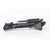Harris Bipods LMS Swivel L Swivel Stud 913 Black SteelAluminum Notched Legs Rubber Feet UPC: 051156012133