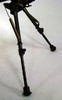 Harris Bipods LMS Swivel L Swivel Stud 913 Black SteelAluminum Notched Legs Rubber Feet UPC: 051156012133