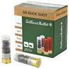 Sellier & Bellot Buckshot 12 Gauge Shotshell Ammunition, 2 3/4 Inch, 1214 FPS, 9 Pellet, #00 Buck - 25 Cartridge Box ( 25 / 1 )