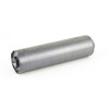 Q LLC Half Nelson NFA Rifle Suppressor Silver Physical Vapor Deposition (PVD) 6.85 Inch, 7.62 NATO Caliber, Direct Thread, Titanium