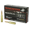 Winchester Match Hyper Velocity Centerfire Ammunition, 6.5 Creedmoor, Sierra MatchKing BTHP, 140 Grain - 20 Cartridge Box ( 20 / 1 )