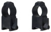 Warne 204LM Vertical Rings Maxima Matte Black 1 Ultra High Quick Detach 0 MOA UPC: 656813000753