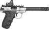 Smith  Wesson 12081 Performance Center Victory Target 22 LR 6 CF MB 101 Stainless Steel Tandemkross Black HiveGrip with Integrated Target Thumb Rest Grip Red Dot UPC: 022188875553