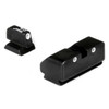 Trijicon 600188 Bright  Tough Night Sights Desert Eagle  Black  Green Tritium White Outline Front Sight Green Tritium White Outline Rear Sight UPC: 719307200173