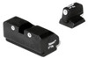 Trijicon 600188 Bright  Tough Night Sights Desert Eagle  Black  Green Tritium White Outline Front Sight Green Tritium White Outline Rear Sight UPC: 719307200173