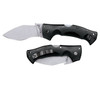 Cold Steel CS62JM Rajah III 3.50 Folding Drop Point Plain Stone Washed AUS10A SS BladeBlack GrivEx Handle Includes Pocket Clip UPC: 705442018223