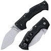 Cold Steel CS62JM Rajah III 3.50 Folding Drop Point Plain Stone Washed AUS10A SS BladeBlack GrivEx Handle Includes Pocket Clip UPC: 705442018223