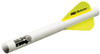 NAP NAP60638 Quickfletch Twister Fletching White Green 6 Pack UPC: 033576606383
