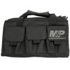 MP Accessories 110028 Pro Tac Handgun Case made of Nylon with Black Finish Internal Pocket Padded Walls  Full Wraparound Carry Straps Holds 1 Handgun 14.50 W x 8 H x 3 D Exterior Dimensions UPC: 661120000273