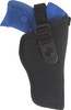 Allen 44801 Cortez  Size 01 OWB Style Black Polyester Adjustable Strap  Belt Loop Mount Type fits 34 Barrel Medium Autos Right Hand UPC: 026509448013