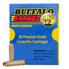 Buffalo Bore Ammunition 20F20 BuffaloBarnes Strictly Business 38 Special P 110 gr Barnes TAC XP Lead Free 20 Per Box 12 UPC: 651815020273