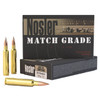 Nosler Match Grade Hyper Velocity Centerfire Ammunition, 30 Nosler, Custom Competition Hollow Point Boat Tail, 190 Grain - 20 Cartridge Box ( 20 / 1 )