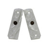 Pachmayr 62001 Custom Grip White Simulated Pearl Panels for 1911 with Ambidextrous Safety UPC: 034337620013