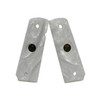 Pachmayr 62001 Custom Grip White Simulated Pearl Panels for 1911 with Ambidextrous Safety UPC: 034337620013