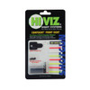 HiViz PM1002 CompSight Bead Replacement Front Sight  Black  GreenRedWhite Fiber Optic Front Sight Universal Threads UPC: 613485584523