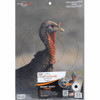 Birchwood Casey 35403 Pregame  Turkey Paper Hanging Universal 12 x 18 MultiColor 8 Per Pkg UPC: 029057354034