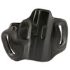 DeSantis Gunhide 086BA8BZ0 Mini Slide  OWB Black Leather Belt Slide Fits Glock 4343x48 Belt 1.75 Wide Black Hand UPC: 792695329084