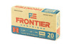 Hornady Frontier Hyper Velocity Centerfire Ammunition, 5.56 x 45mm NATO, Full Metal Jacket, 55 Grain - 20 Cartridge Box ( 20 / 1 )