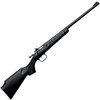Crickett KSA2240 Youth  22 LR 1rd 16.12 Blued Barrel  Receiver Fixed FrontAdjustable Rear Peep Sights Black Synthetic Stock w11.5 LOP Rebounding Firing Pin Safety UPC: 611613022404