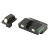Meprolight USA 107763101 TruDot  Black  Green Tritium Front Sight Green Tritium Rear Sight Set UPC: 840103135694