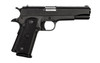 Rock Island 51453 GI Standard FSHC CA Compliant 45 ACP Caliber with 5 Barrel 101 Capacity Overall Black Parkerized Finish Steel Beavertail Frame Serrated Slide  Black Rubber Grip UPC: 4806015514534