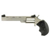 North American Arms MMTC MiniMaster CA Compliant 22 LR22 Mag 5rd 4 Overall Stainless Steel with Black Rubber Grip  Adj Sights UPC: 744253000614