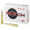 Hornady Match Hyper Velocity Centerfire Ammunition, 338 Lapua Mag, Extremely Low Drag-Match, 285 Grain - 20 Cartridge Box ( 20 / 1 )