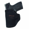 Galco STO424B StowNGo  IWB Black Leather Belt Clip Fits 1911 3 Barrel Right Hand UPC: 601299800304
