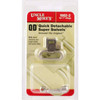 Uncle Mikes MO10022 Super Swivel  Quick Detach 115 TriLock Nickel 1 UPC: 043699100224