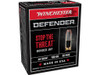 Winchester Ammo S40SWPDB1 Defender 40S&W 180gr Bonded Jacket Hollow Point 20 Per Box/10 Case