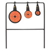 Birchwood Casey 46322 World of Targets Qualifier Rimfire PistolRifle AR500 Steel BlackOrange Bullseye Illustration Impact Enhancement Motion UPC: 029057463224