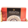 Federal Gold Medal Hyper Velocity Centerfire Ammunition, 30-06 Springfield, Sierra MatchKing BTHP, 168 Grain - 20 Cartridge Box ( 20 / 1 )